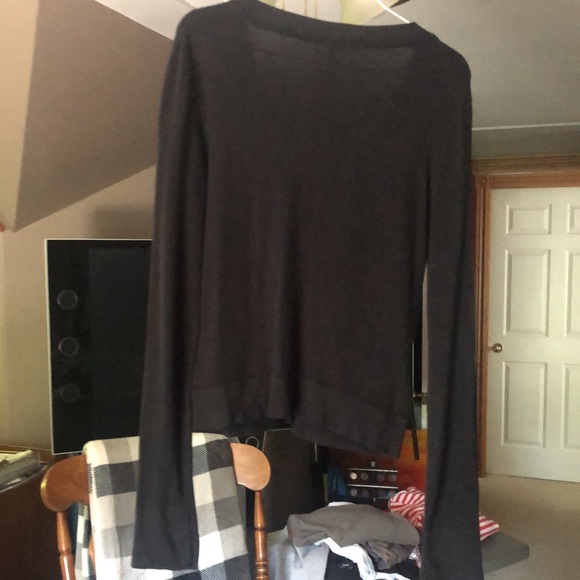 “Smart Set” Medium Black Knit Cardigan - Picture 2 of 5